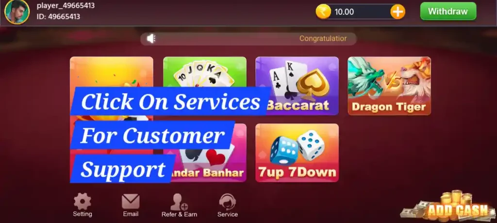 Teen Patti Salaar Customer Care Number